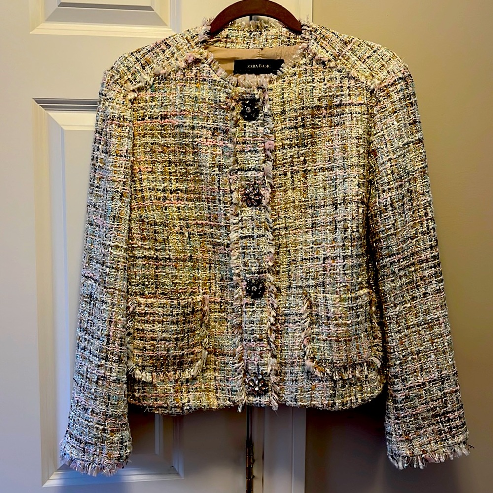 Stunning Zara Tweed Blazer